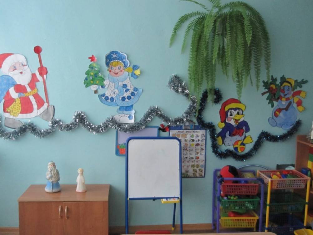Новогоднее украшение группы Фото Новогоднее украшение группы