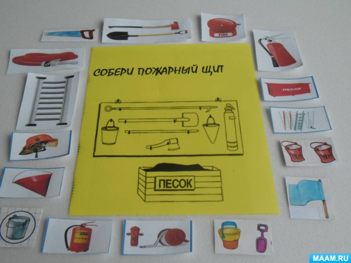 Собери Картинку Пожарный