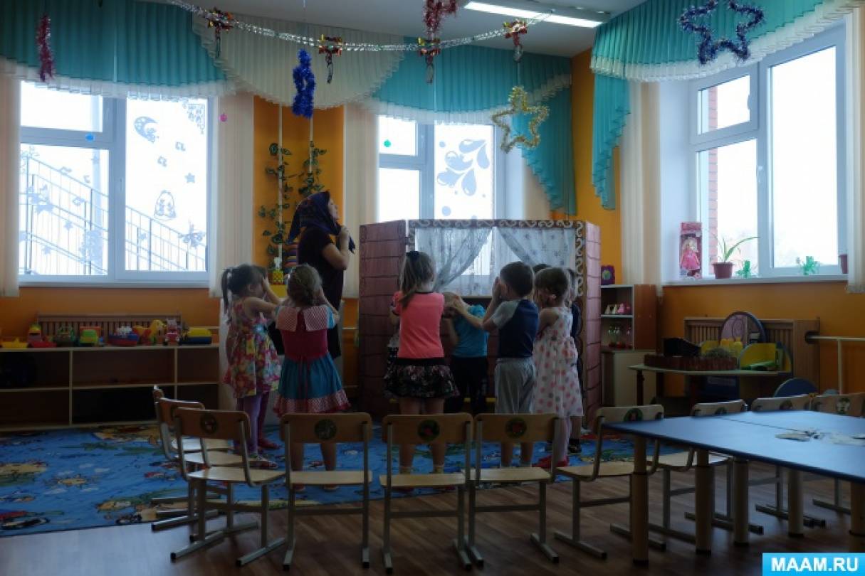 ННОД в средней группе «Осенние посиделки. Беседа о домашних животных» (открытое занятие)