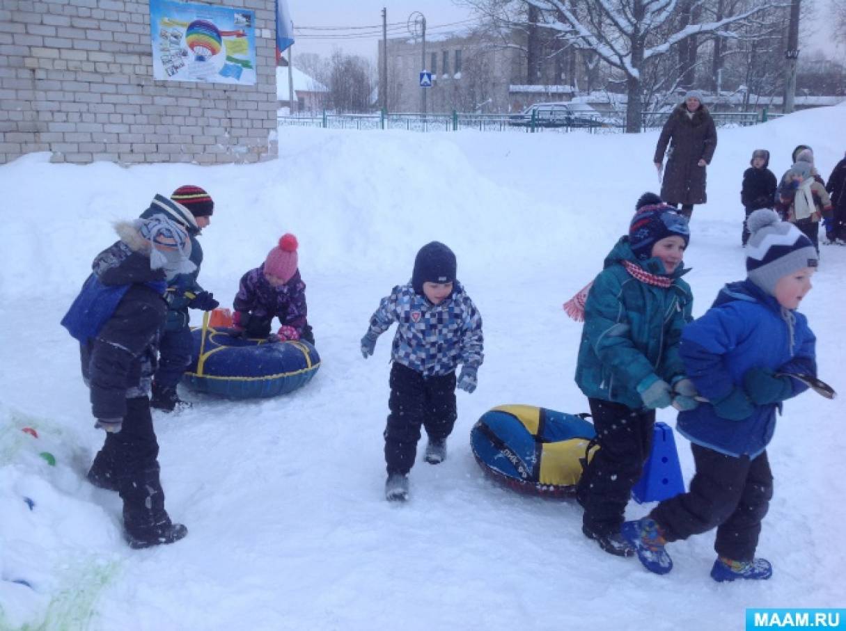 сценарий зимнего развлечения в средней группе