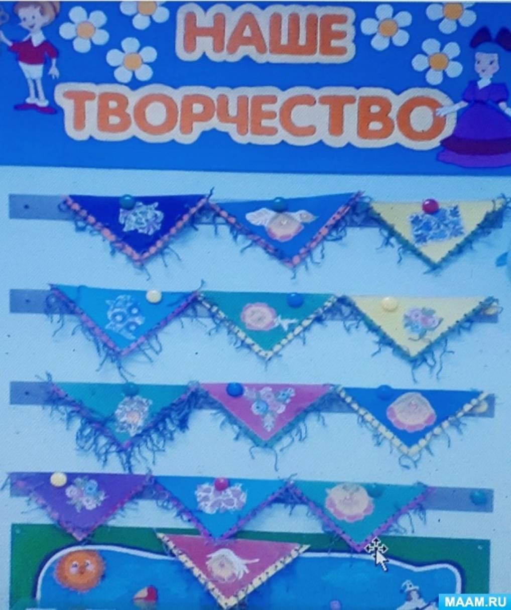 Конспект занятия по приобщению к истокам русской культуры «Платочек для матрёшки» Фото Конспект занятия по приобщению к истокам русской культуры «Платочек для матрёшки»