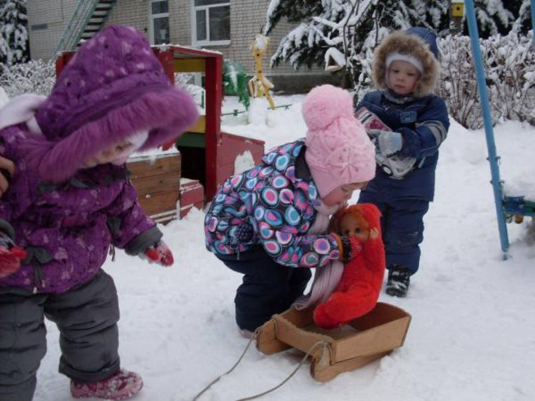 Оформление участка детского сада зимой. Рекомендации