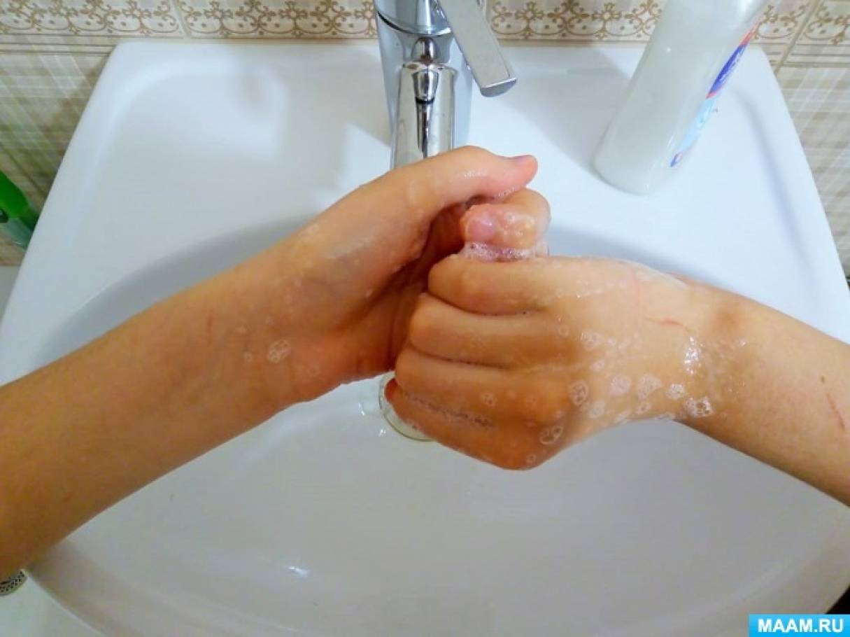 Беседа с детьми о пользе мытья рук