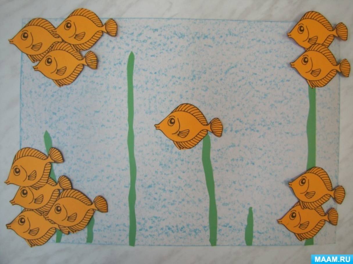 Дидактическая игра «Рыбки в аквариуме» для старших дошкольников