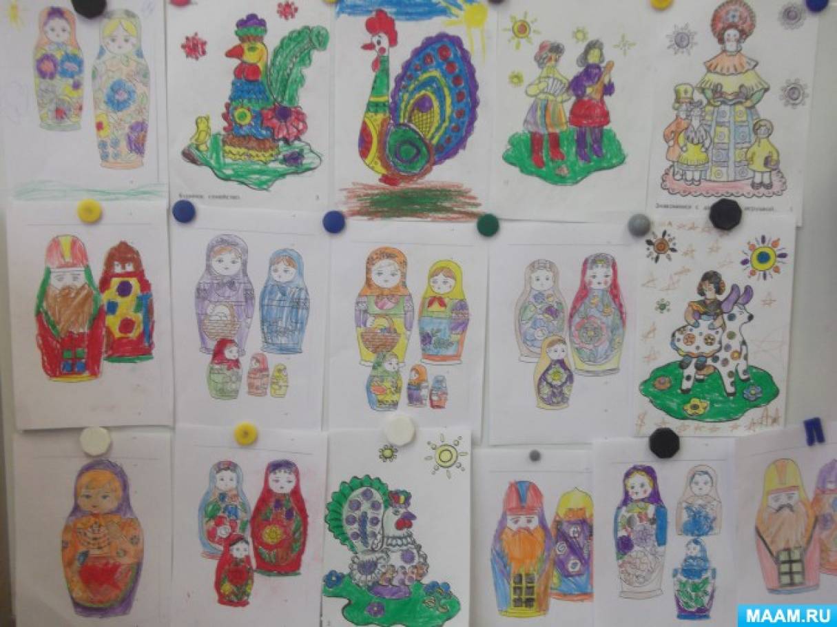 Неделя игрушки старшая группа. Народно прикладное искусство в детском саду. Рисование народных промыслов в детском саду. Рисование для детей на тему народные промыслы. Выставка детских рисунков народные промыслы.