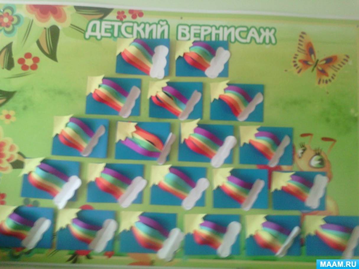 План разноцветная неделя в младшей группе