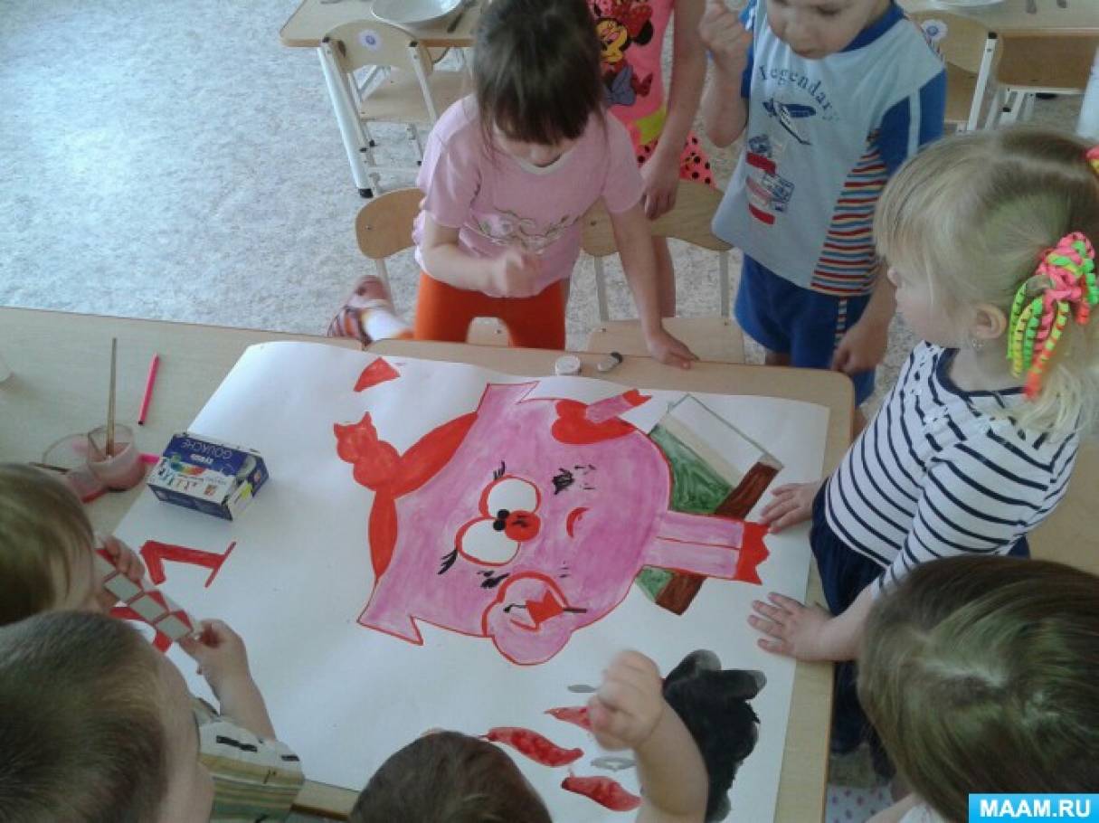 Создание плаката: «Спички не тронь»