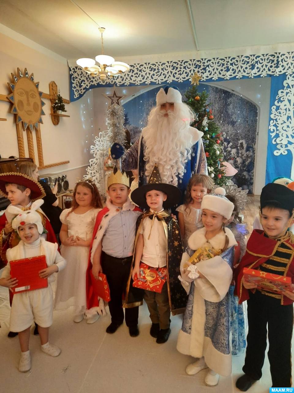 Смотреть фотографию №2 Фото №2 Сценарий новогоднего утренника Новогоднее представление Сказочный снегопад Праздник для детей