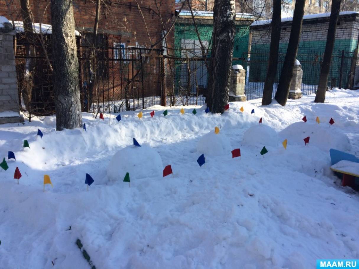 Фото Детского Сада Зимой