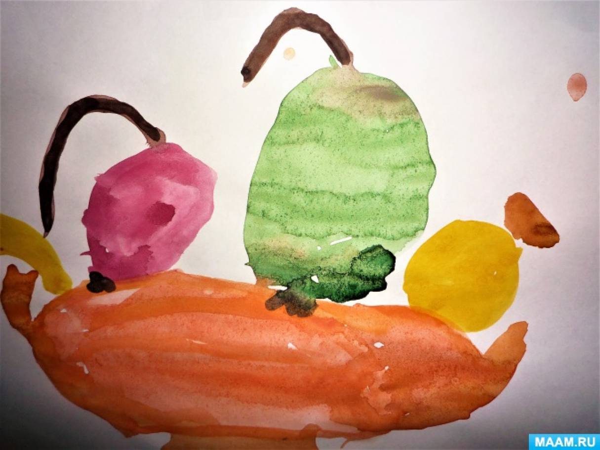 Детские рисунки о пользе витаминов