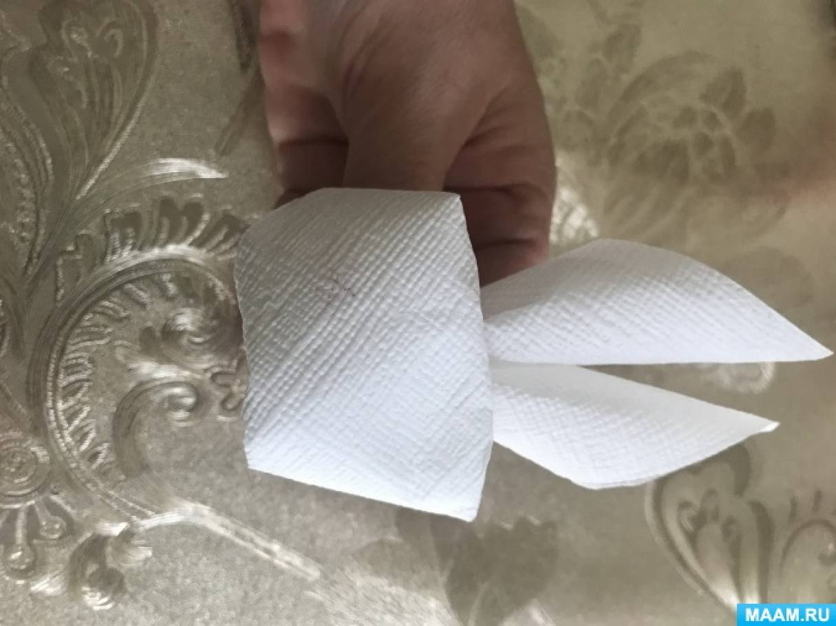 Оригами из салфеток бумажных