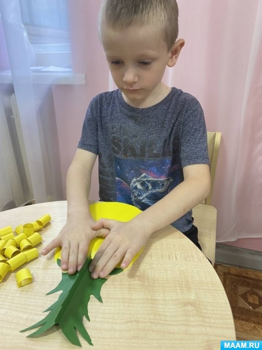 Детский мастер-класс по изготовлению объёмной поделки из бумаги с ...