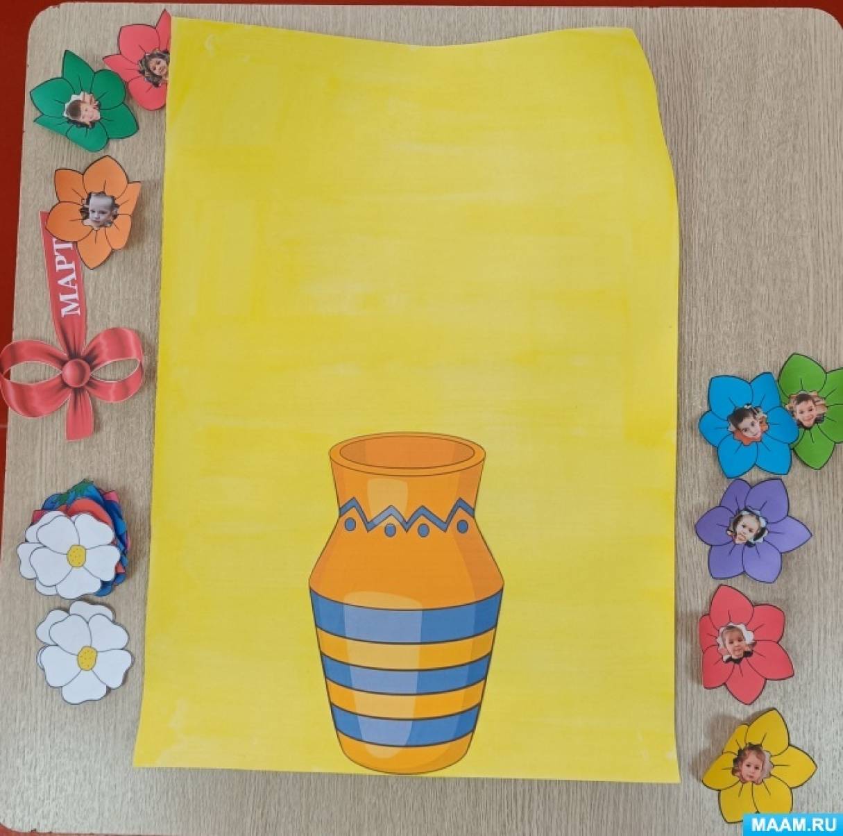 поделка к 8 марта первая младшая группа