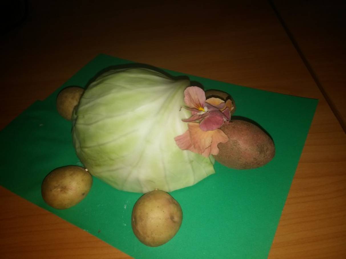 Поделка из картошки в детский сад