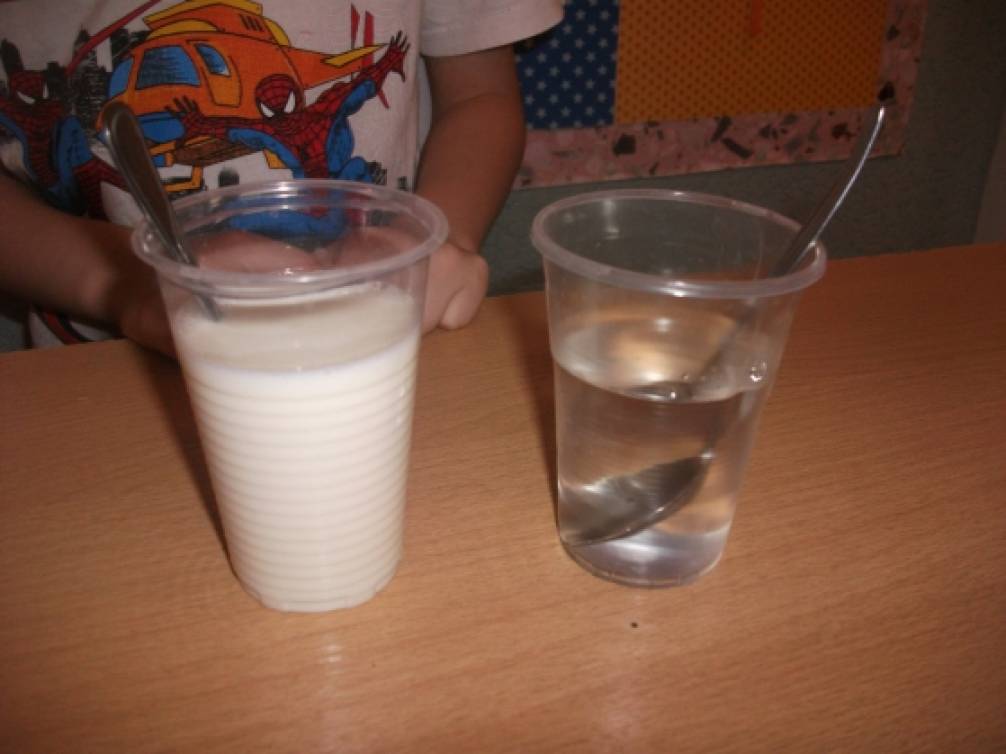 Игра стакан с водой. Опыт вода и молоко. Детские опыты с молоком. Стаканчик с водой. Экспериментирование с молоком.