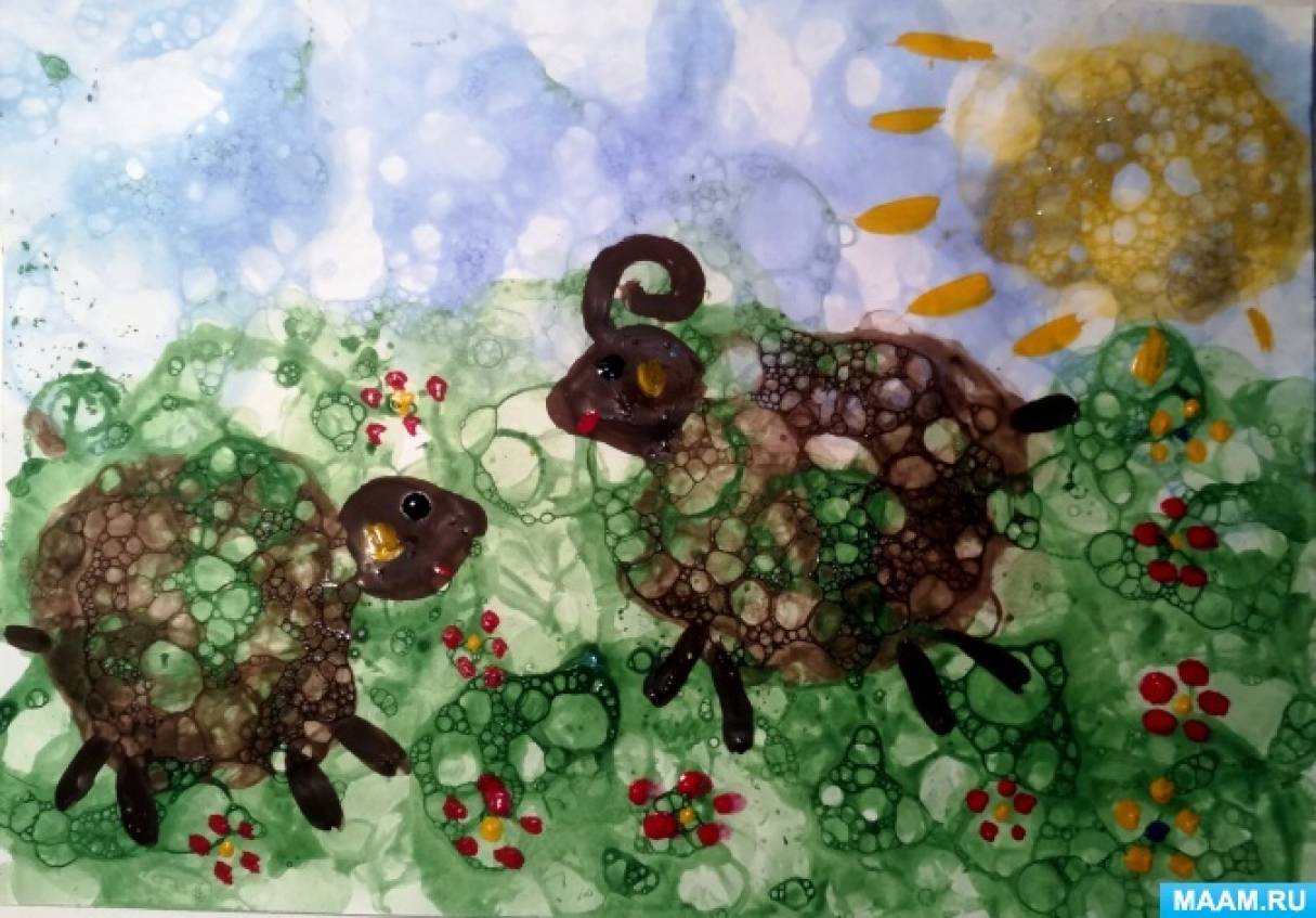 Мастер-класс «Рисуем мыльными пузырями» (18 фото). Воспитателям детских ...