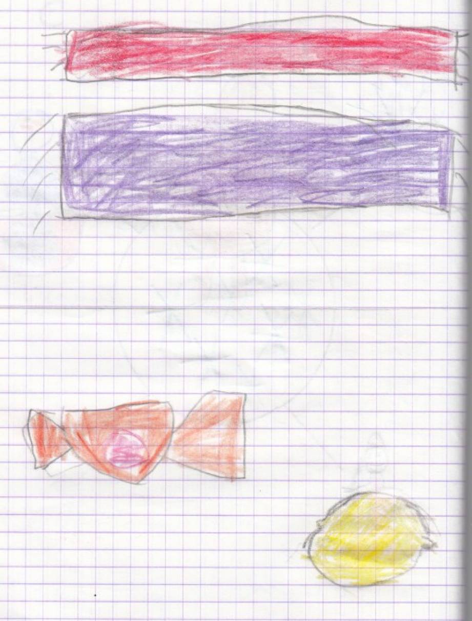 Фото №14 При дифференциации звука в словах дети рисуют по два предмета в названии которых имеются оппозиционные звуки