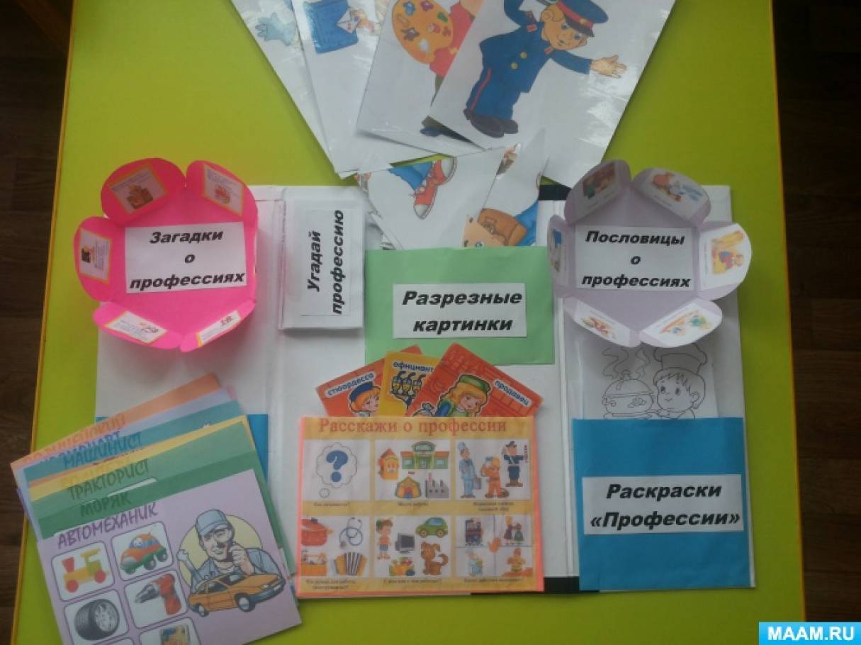 Картинки для лэпбука профессии