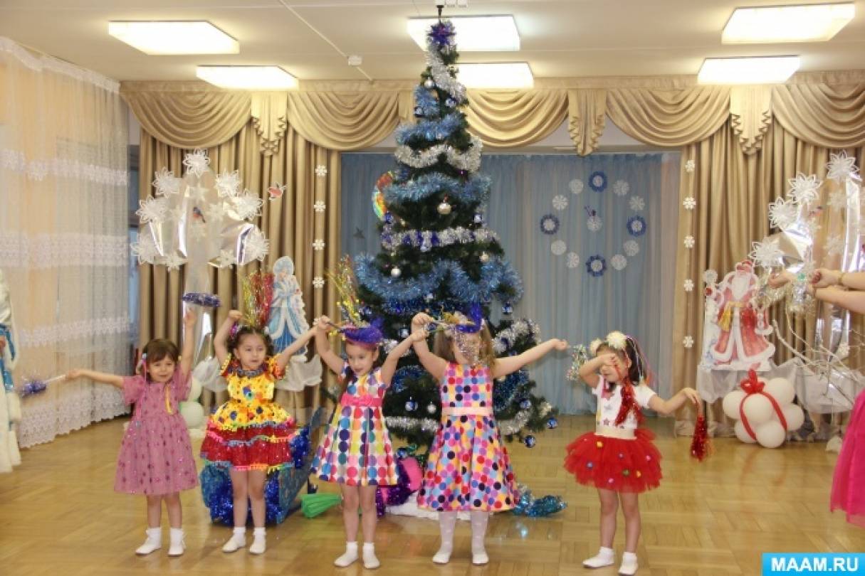 Смотреть фотографию №4 Фото №4 Ну ка дружно все сказали что за гостья в нашем зале Дети Ёлка Ведущая Чудо чудо чудеса Все Здравствуй ёлочка краса Дети читают стихи