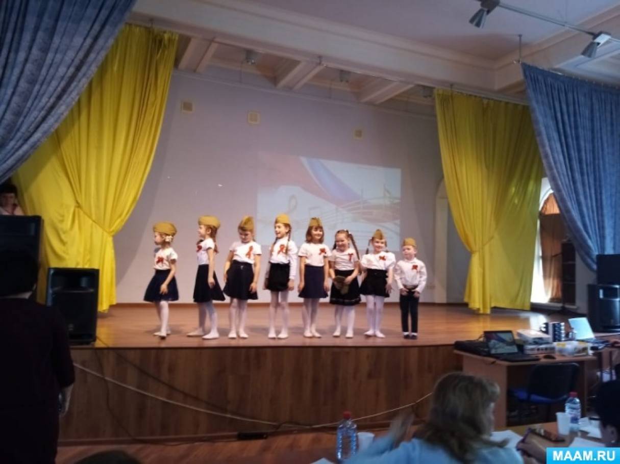 Фото и видеоотчёт о выступлениях хора детского сада на конкурсах