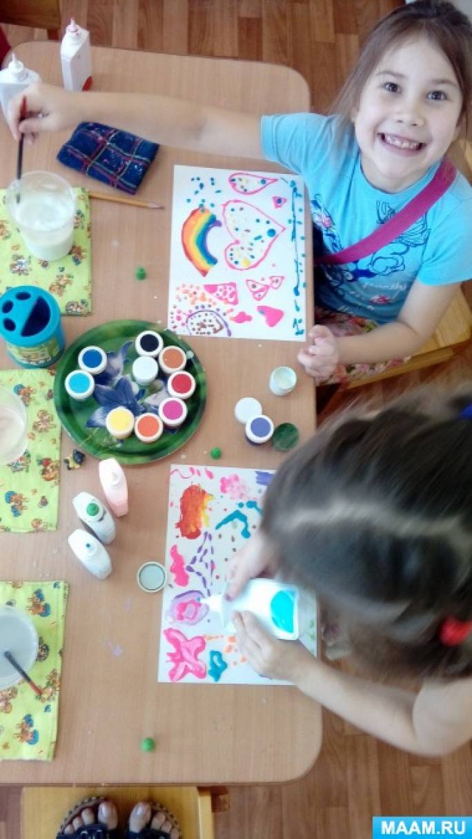 «Разноцветные идеи». Новые техники и материалы для творчества с детьми ...