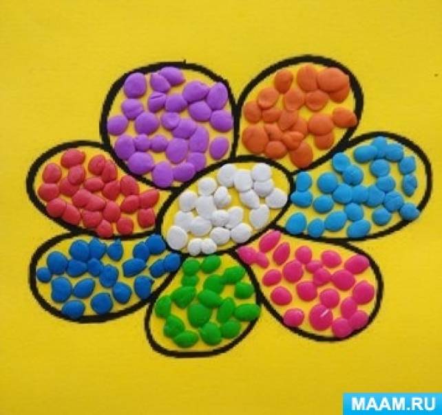 Пластилинография во второй младшей группе. Мастер-класс "Корзина овощей" (11 фот