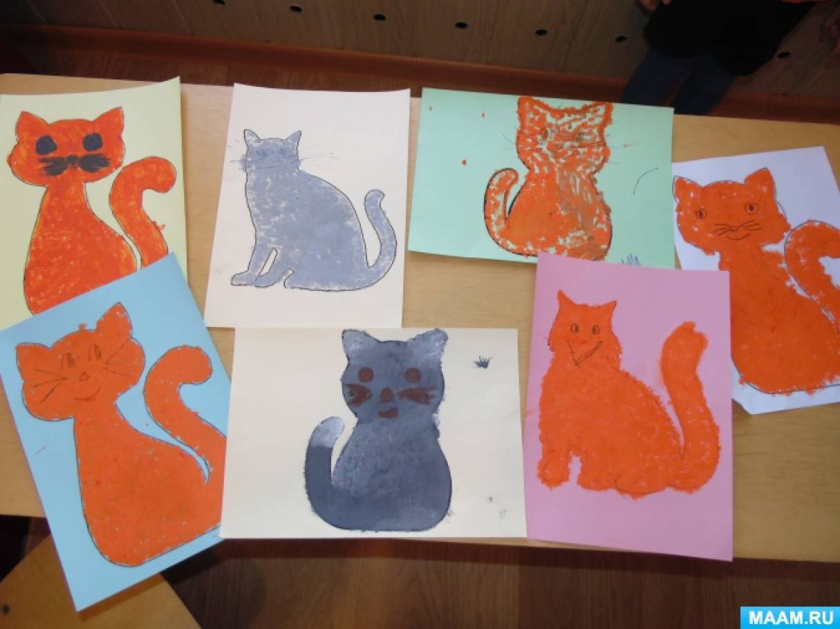 День кошек в средней группе. Рисование кошка в младшей группе. Рисование дом животных в средней группе. Рисование домашнего животного в средней группе. Рисование котенок в средней группе.