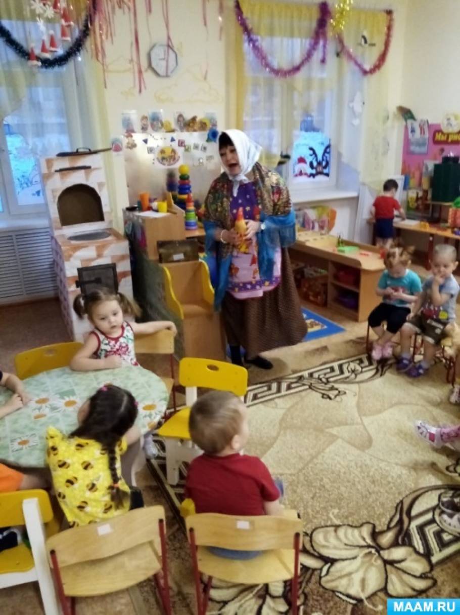 Фольклорный праздник для детей раннего возраста «В гостях у Бабушки Забавушки»