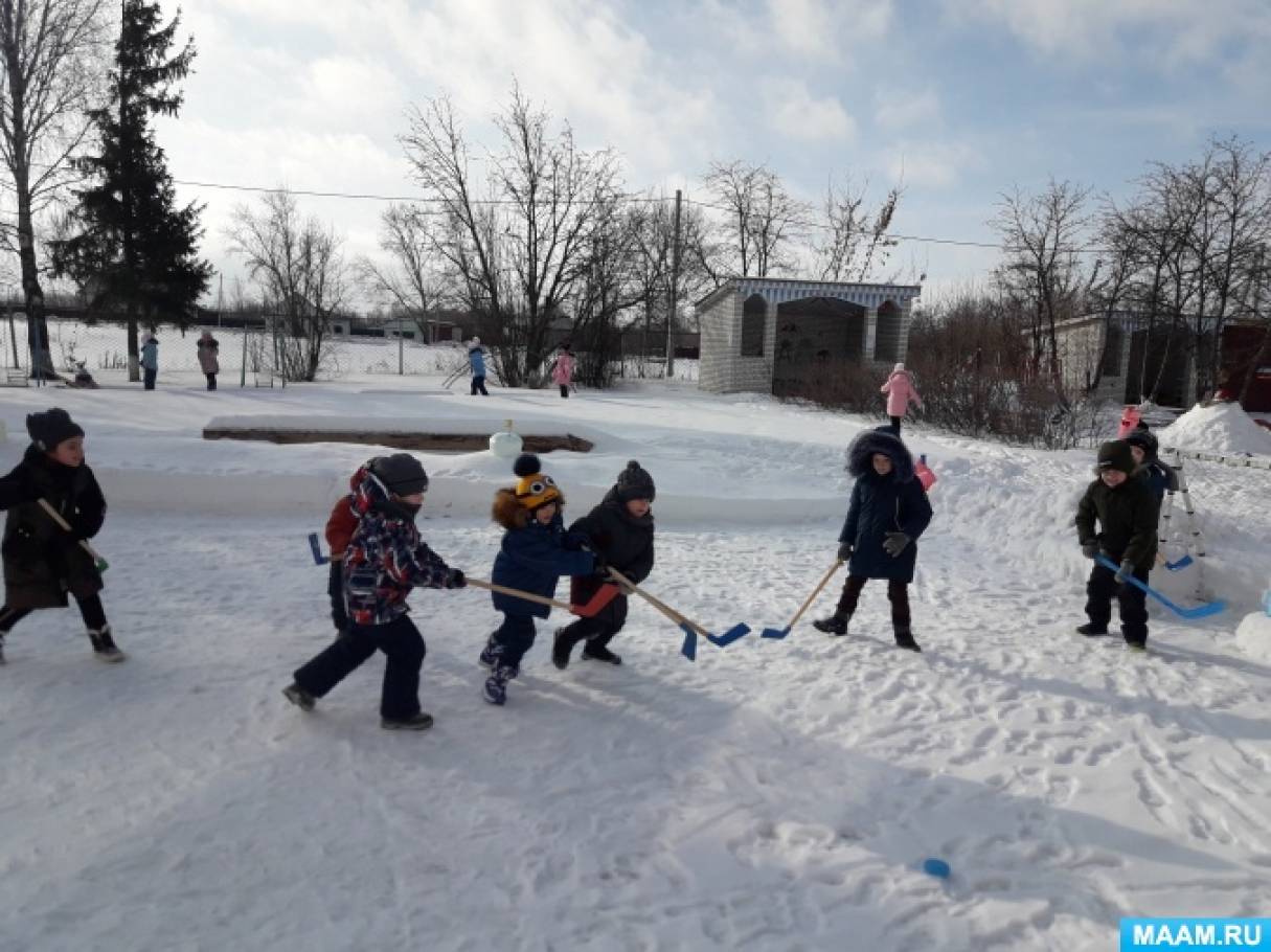 Сценарий спортивная зима