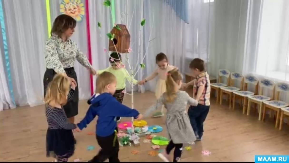 Сценарий развлечения для детей группы раннего возраста «День птиц»