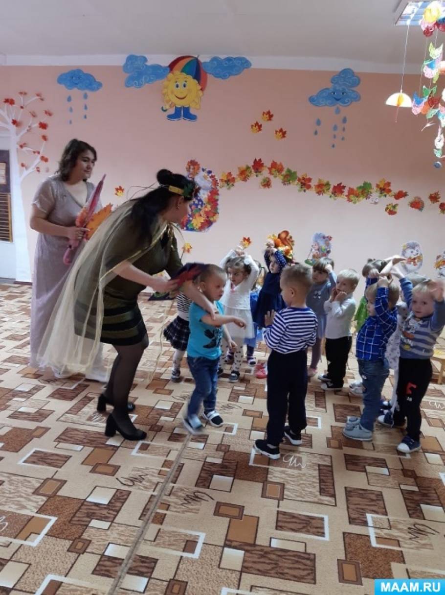 Смотреть фотографию №3 Фото №3 прошли осенние развлечения в младшей группе и разновозрастной группе