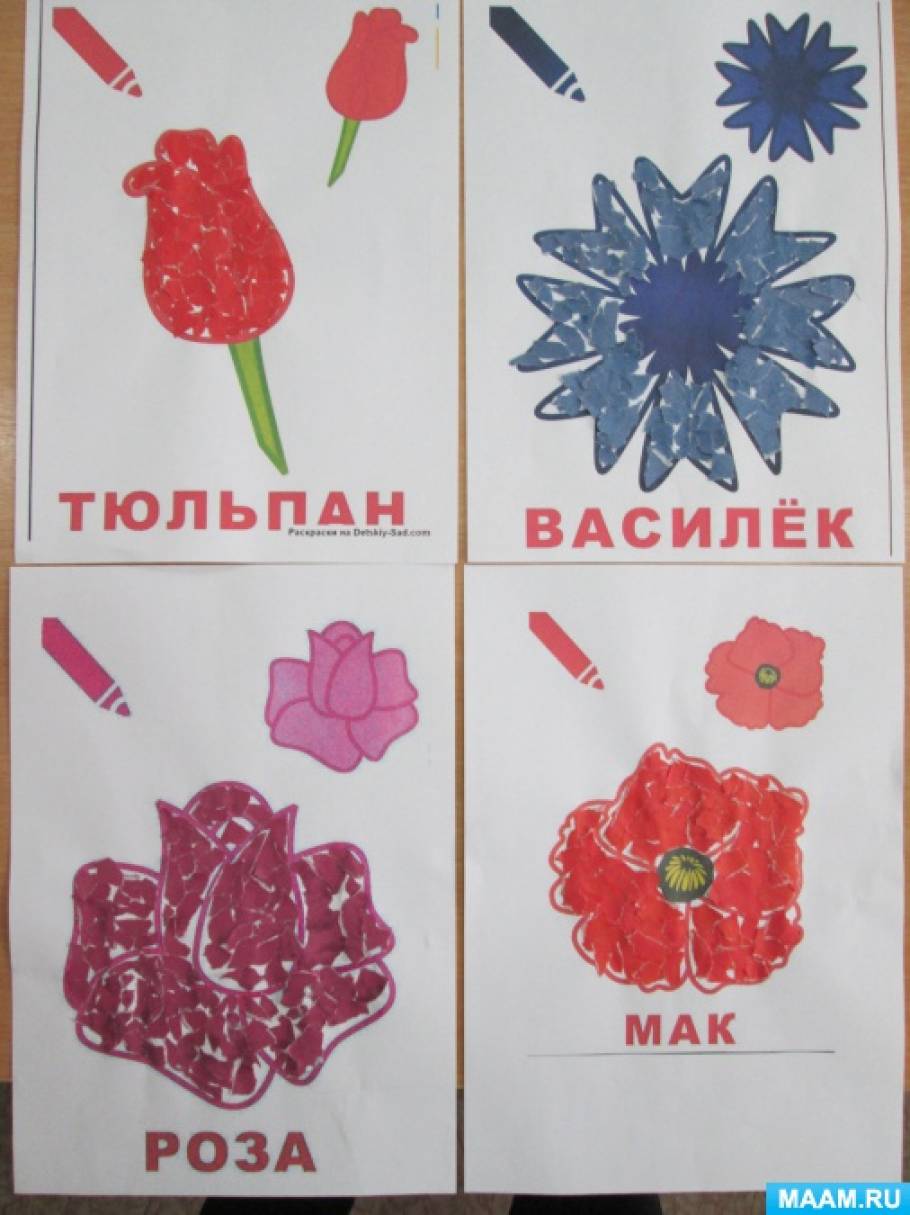 Кружок «Умелые руки». Фотоотчёт «Цветы лета» (средняя группа) Фото Кружок «Умелые руки». Фотоотчёт «Цветы лета» (средняя группа)