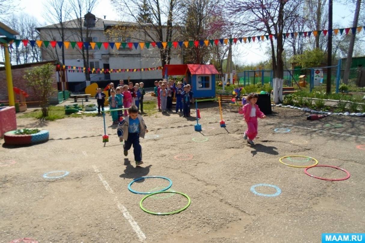 Сценарий спортивного развлечения в старшей группе