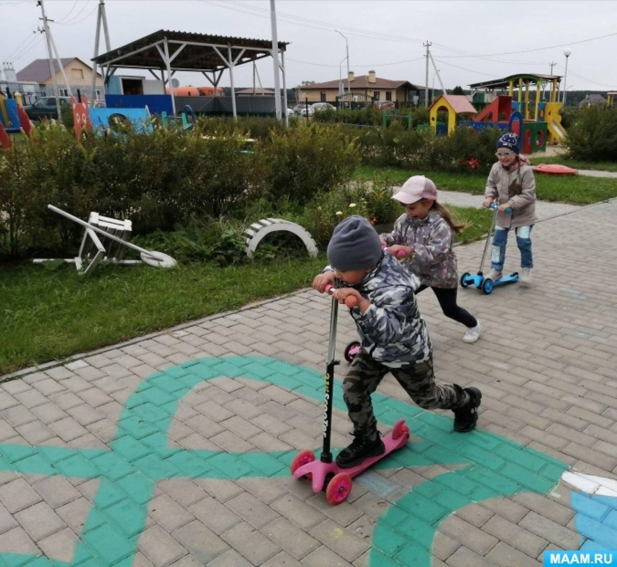 Правила безопасного катания на самокате (5 фото). Воспитателям детских ...