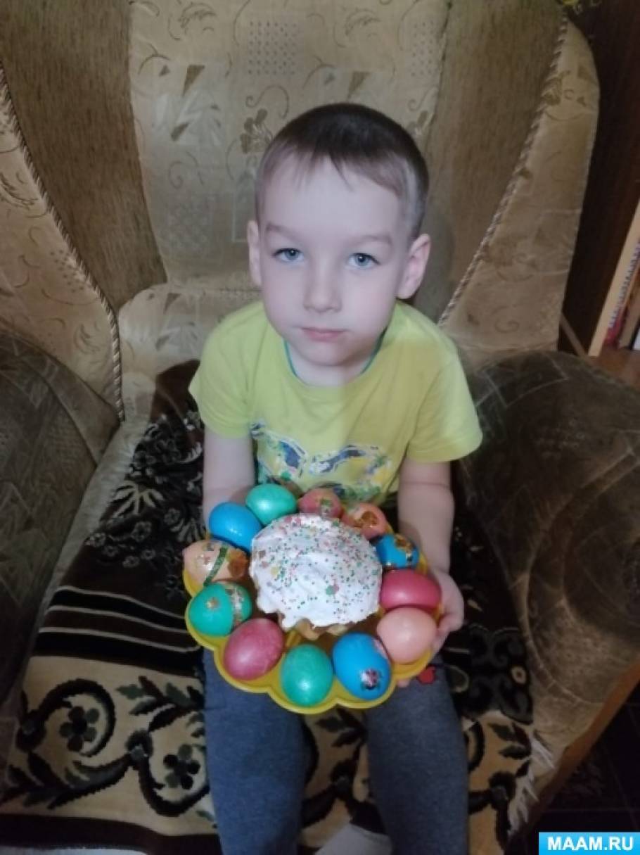 беседа пасха старшая группа