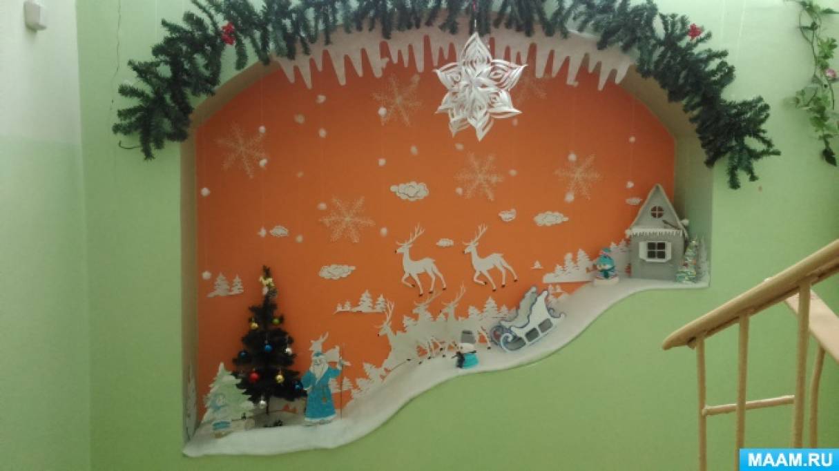 Новогоднее оформление-2017. Новый год! Сказка в гости к нам идет! - фото Новогоднее оформление-2017. Новый год! Сказка в гости к нам идет!