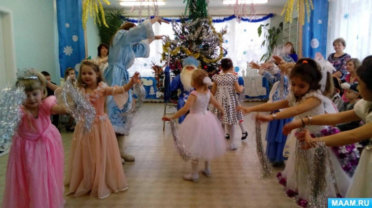 сценарий новогоднего утренника снежная королева