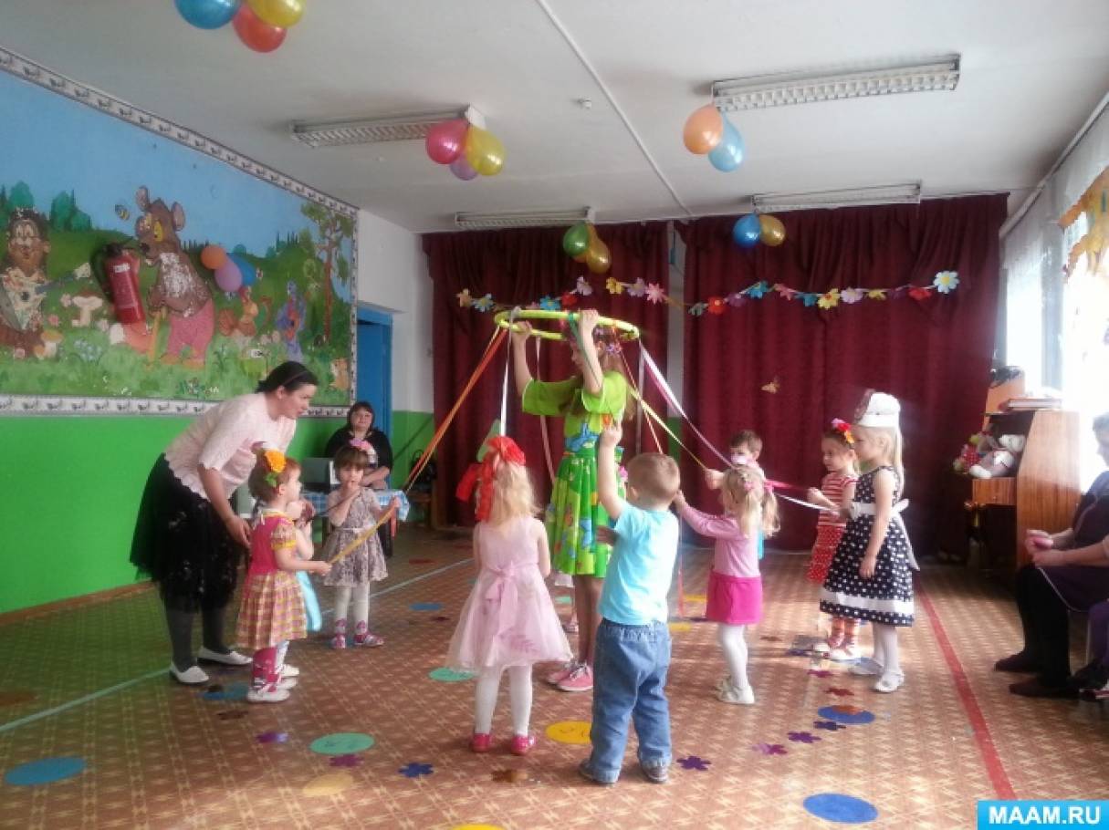 Весенние праздники и развлечения для детей младшего дошкольного возраста