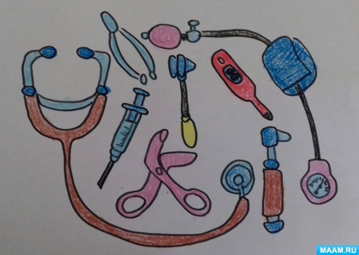 Конспект познавательного занятия «День медицинского работника» для детей старшего дошкольного возраста