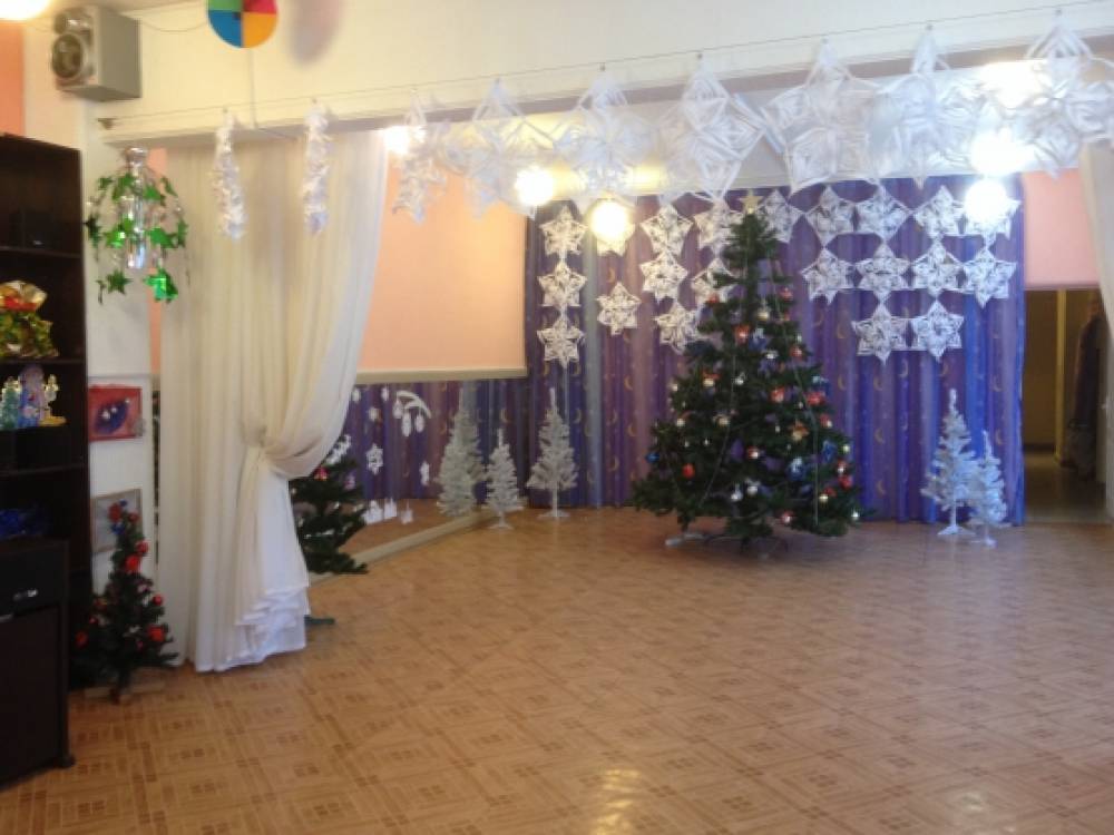 Оформление музыкального зала к Новому году Фото Оформление музыкального зала к Новому году