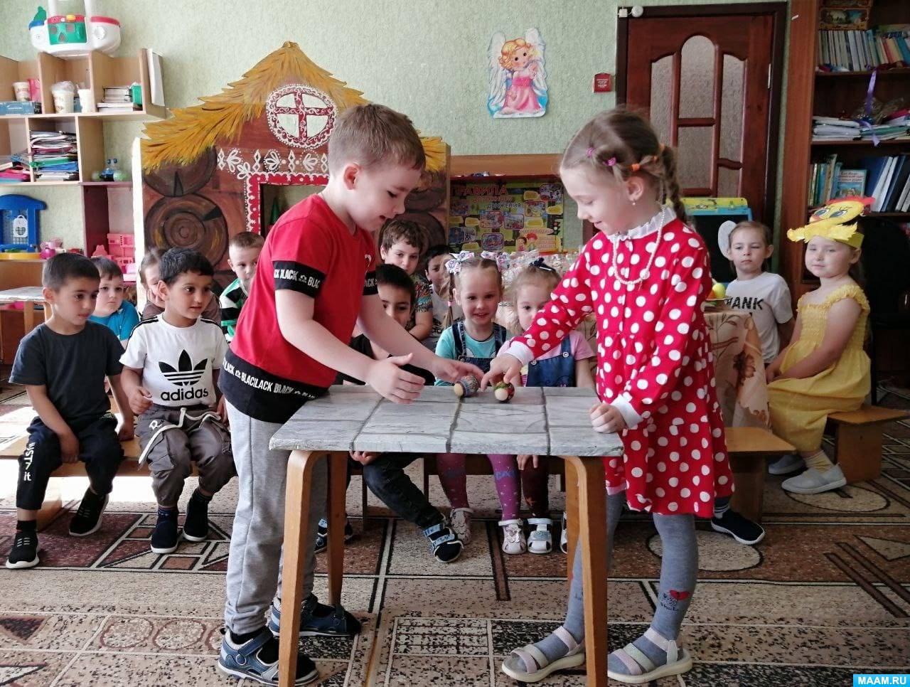Отчет о проведении пасхи в детском саду