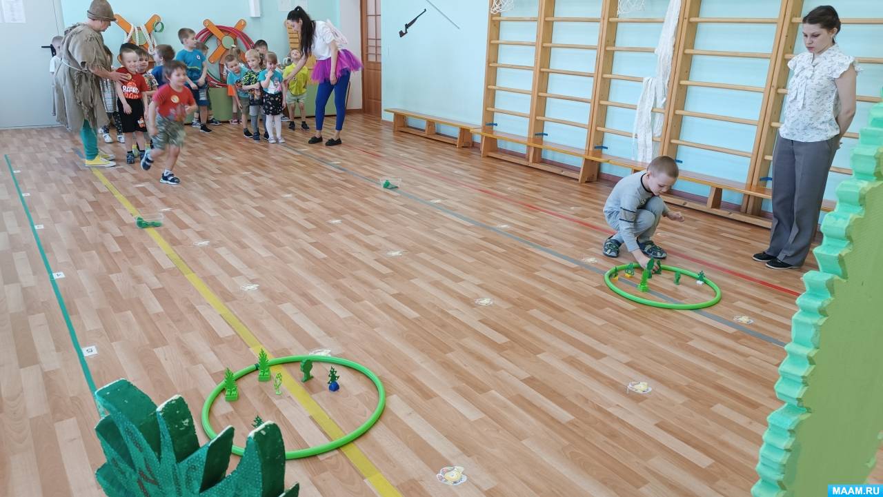 Смотреть фотографию №2 Фото №2 Дети разделились на команды и приняли участие в этапах соревнований