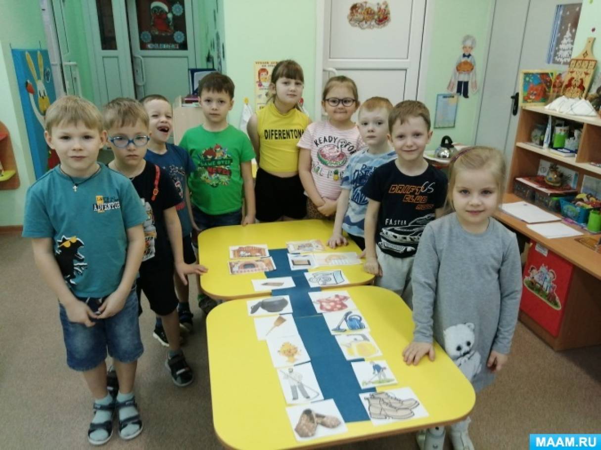 Смотреть фотографию №2 Фото №2 Поиграли в реку времени где дети сопоставляли старинные предмета быта с современными предметами