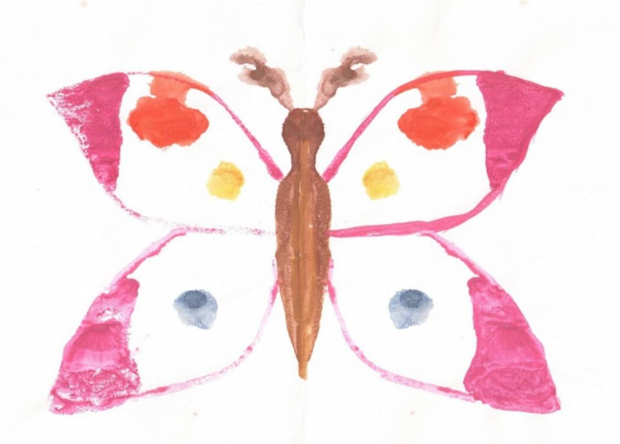 Рисование бабочка старшая группа