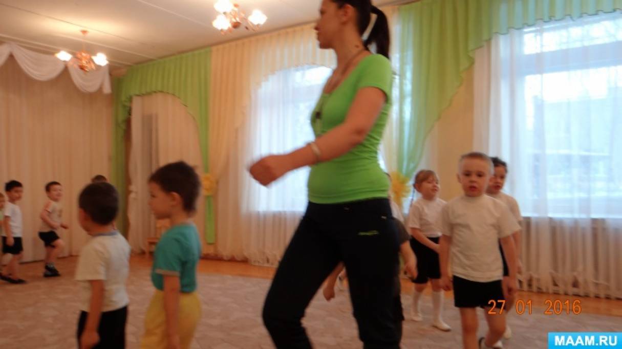 Конспект занятия по физкультуре с детьми средней группы Фото Конспект занятия по физкультуре с детьми средней группы