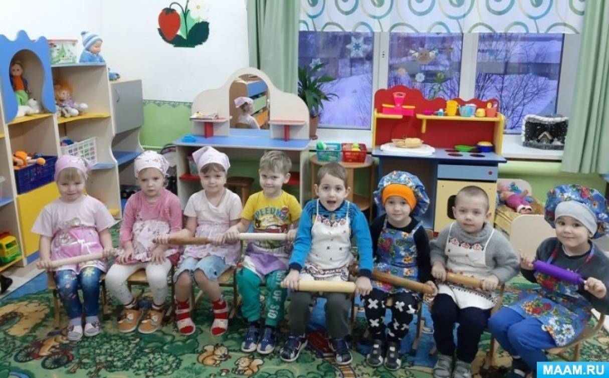 Фотоотчет «Крещенское печенье» с детьми среднего дошкольного возраста Фото Фотоотчет «Крещенское печенье» с детьми среднего дошкольного возраста