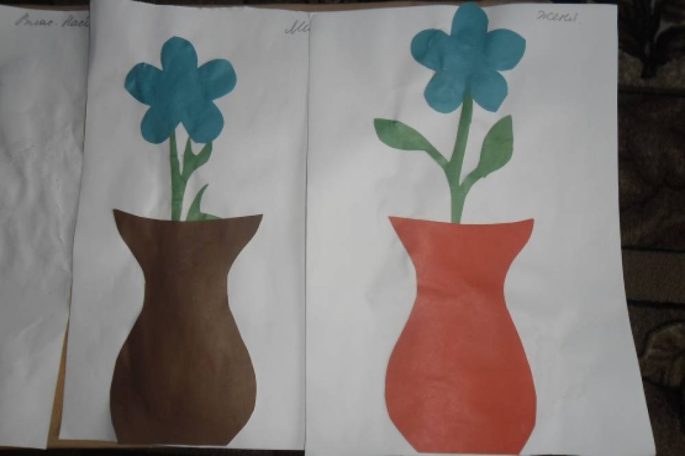 Аппликация ваза с ветками старшая группа. Ваза для цветов для аппликации. Аппликация ваза с цветами. Аппликация вазы с цветами. Аппликация цветы в вазе подготовительная группа.