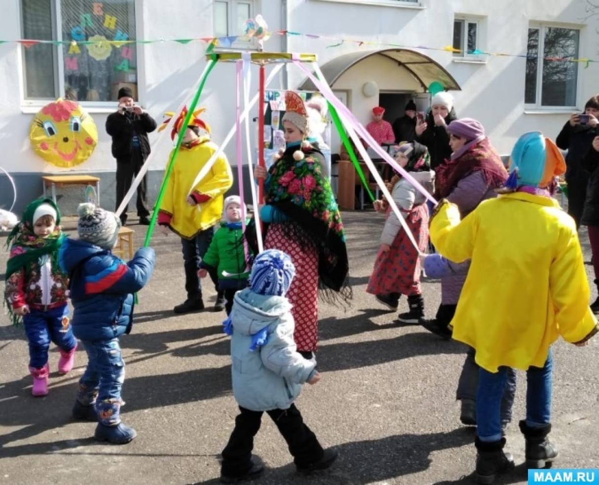 Игровая программа на масленицу на улице сценарий