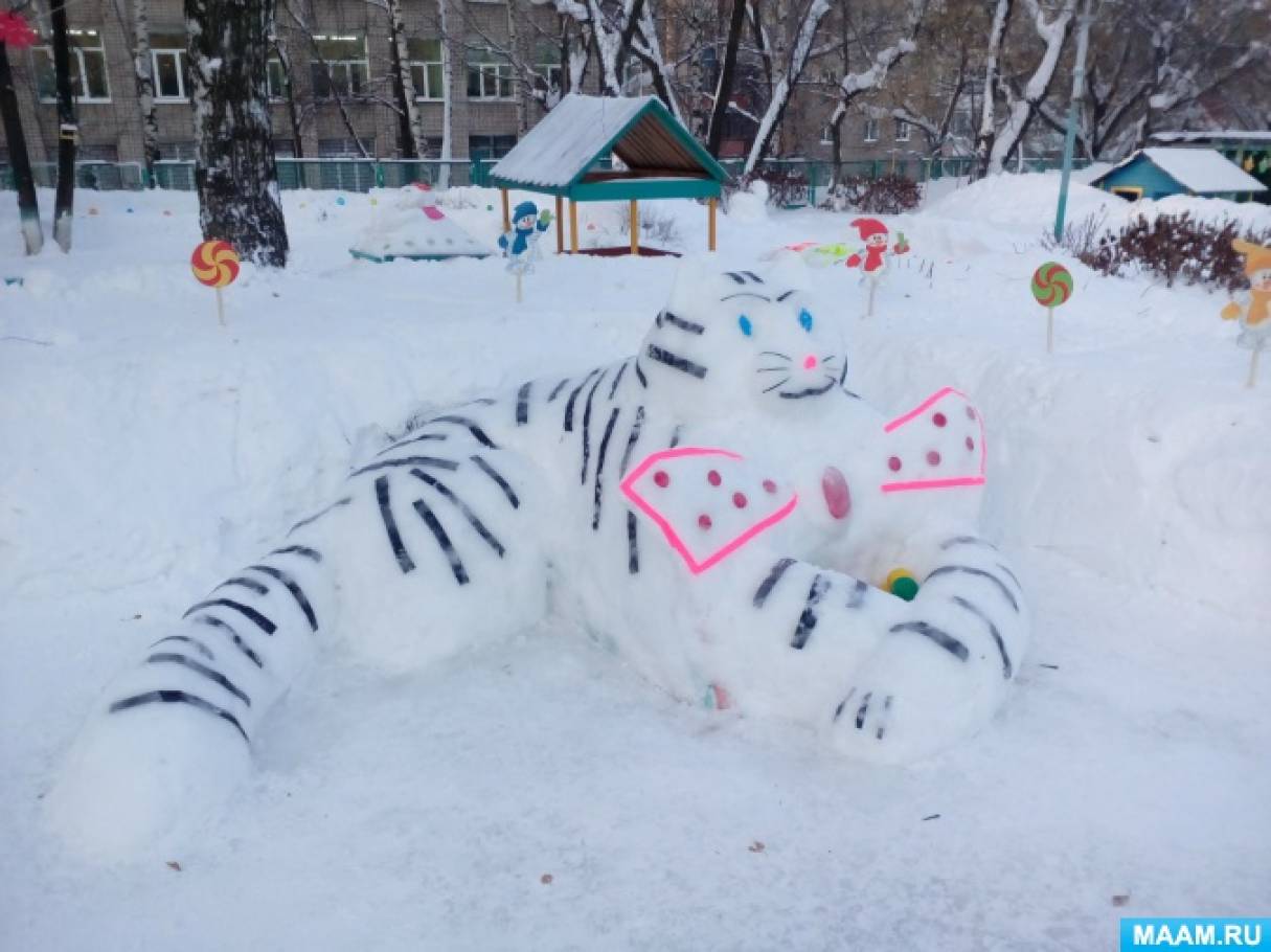 Зимние участки тема