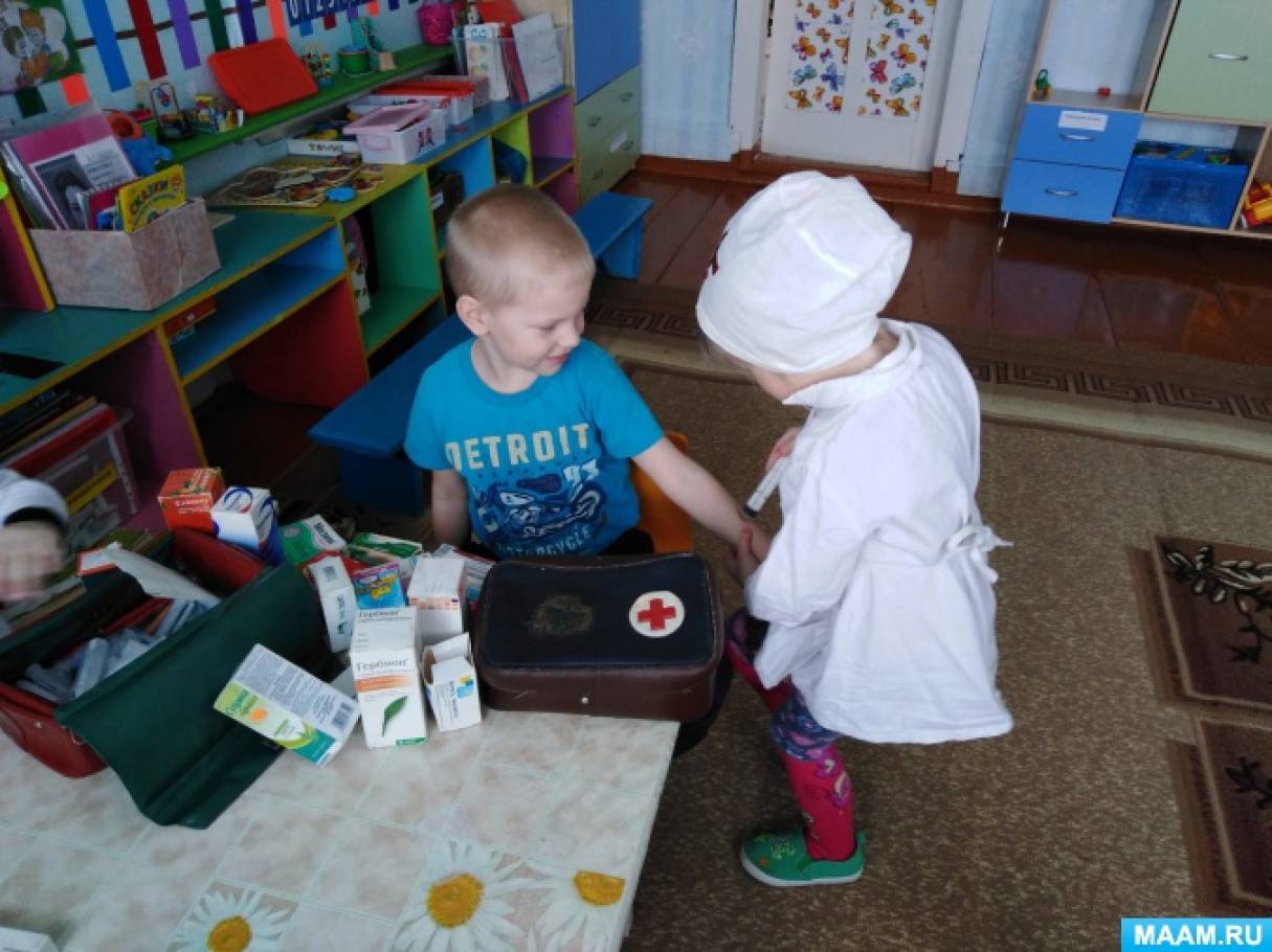 Сюжетно ролевые игры в 1 младшей группе